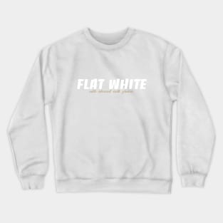 Flat White - Almond Crewneck Sweatshirt